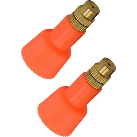 2pcs Garden Sprayer Nozzle Tips Replacement Caps for Watering Tanks Misting Nozzles with Adjustable Sprays Patterns Multicolor (1/3)