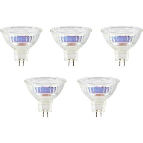 LED Sygonix SY-5781924 CEE F (A - G) GU5.3 réflecteur 6.5 W = 50 W blanc chaud (Ø x H) 44 mm x 50 mm (1/4)