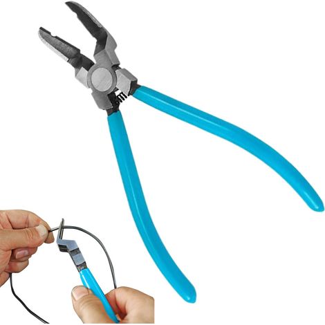 Pinces coupantes diagonales Dénudeur de câbles électriques Outil de coupe robuste pour câble électrique et travaux de construction garage clôture réparation auto (1/5)