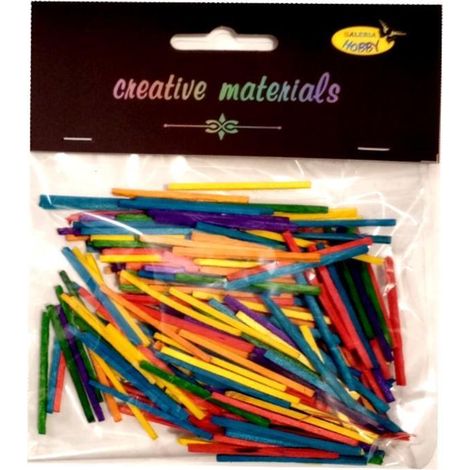 Cerillas de colores de 4 cm, 18 g aprox. 250 unidades