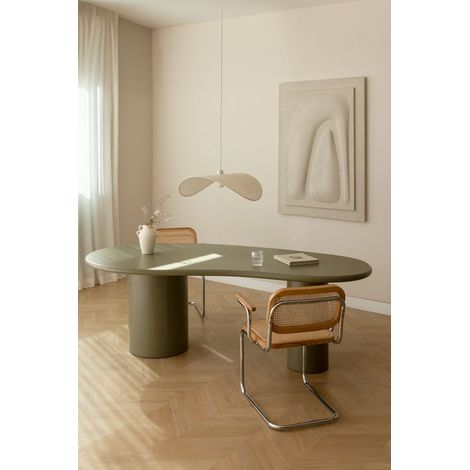 Tavolo da pranzo ovale in MDF (220x115 cm) Billie SKLUM