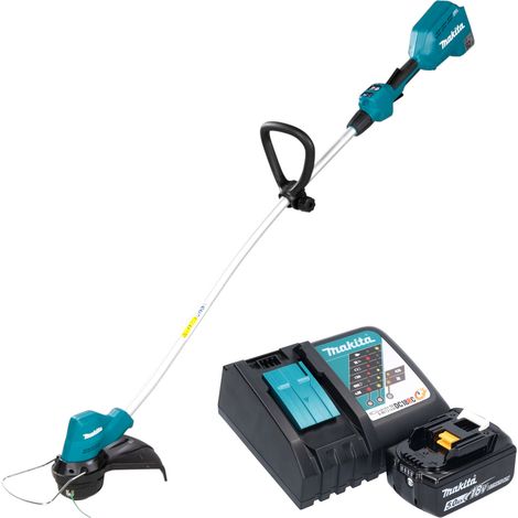 Tagliaerba a batteria Makita DUR 189 RT 18 V 300 mm brushless + 1x batteria 5,0 Ah + caricabatterie
