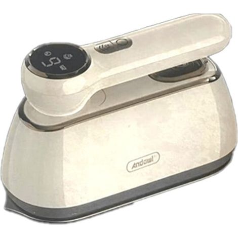 Andowl - Ferro Da Stiro A Vapore Portatile Da Viaggio 1800w Maniglia Pieghevole Con Display Q-gt17 - (1/3)