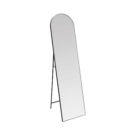 ANDREA HOUSE AX24109 Espejo De Pie Aluminio Negro 40X160 - ref: AX24109