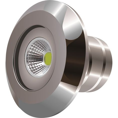 Foco LED Piscina Warmpool Mini 10W Acero AISI316L 6500K Blanco
