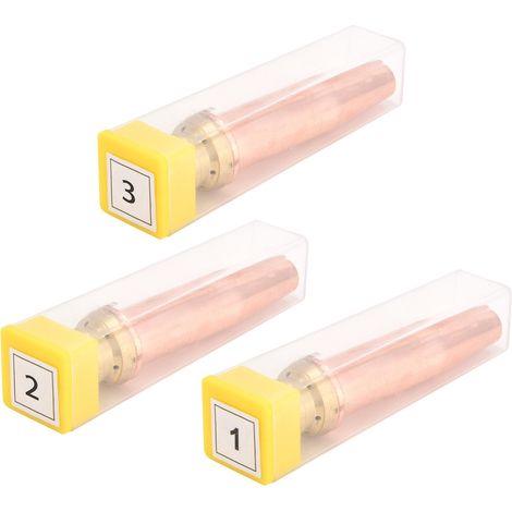 Lot de 3 buses de coupe isobare au propane pour chalumeau à gaz, pour machine de découpe à la flamme : 0,9 mm, 1,2 mm et 1,5 mm