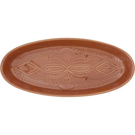 Ovale Platte Sienna Terracotta 41x18cm - Sg secret de gourmet