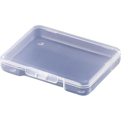 Dekorative Kunststoffbox – 10 x 15 x 2 cm – Für Schmuck und Kleinteile (1/2)