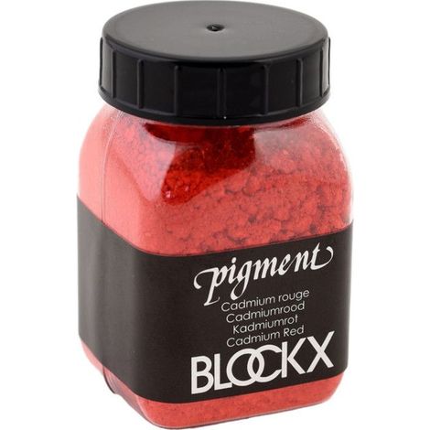 Pigment en poudre - Cadmium rouge - 20 - Blockx - Pot de 100g