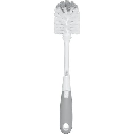 Bottle Brush with Nipple Cleaner, Gray