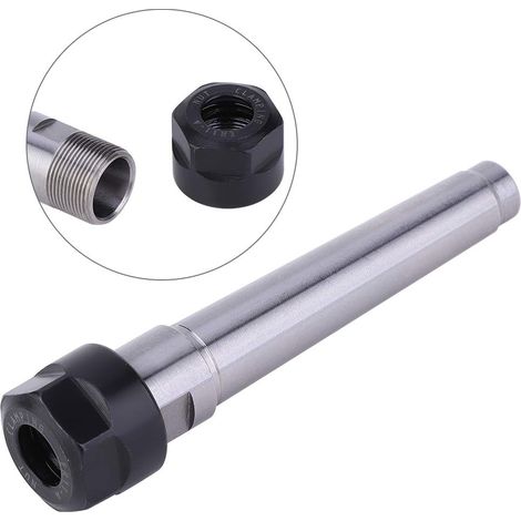 Support de mandrin de serrage ER11-M6 - Morse conique - Pièces CNC pour tour à queue conique morse - Mode de fixation de broche 1-7 mm (1/5)