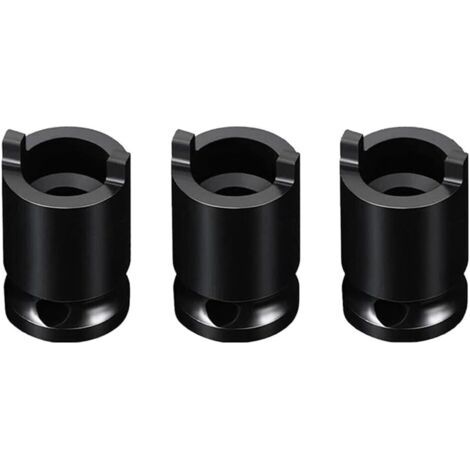 Plateau de pression pour clé à douille de meuleuse d'angle en 3 parties, adaptateur pour clé à douille en acier (1/5)