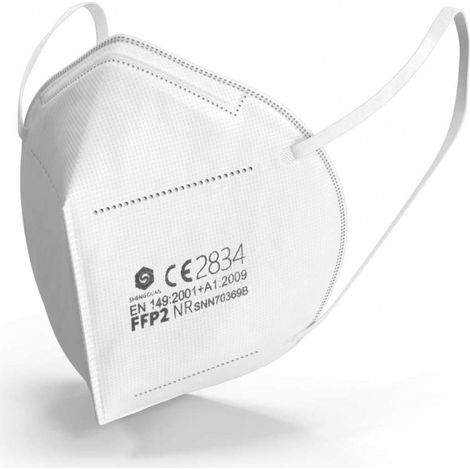 Mascarilla para polvo fino FFP2 sin válvula (Par 20)