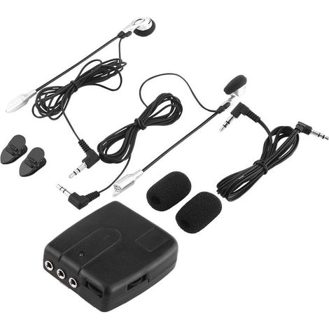 Ensemble interphone pour casque de moto, système d'interphone, système de communication casque à casque (1/5)