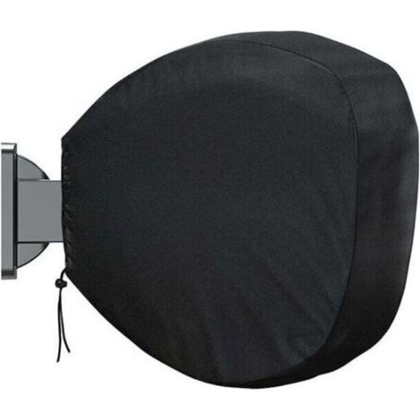 Enrouleur de Tuyau d'Arrosage Rétractable 55x30 cm avec Housse de Protection Murale - Organisez Votre Jardin Facilement