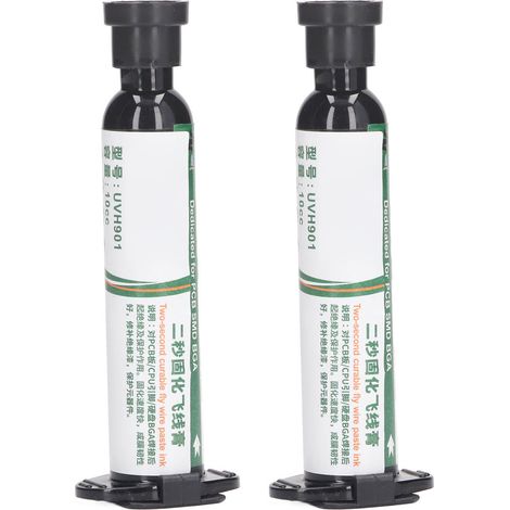 2 Tuben UV-härtende Lötstoppmaske für PCB BGA