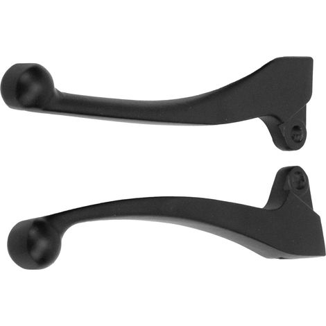 Levier de frein noir en aluminium pour scooter électrique GY6 50 125 150, paire de rechange (1/5)