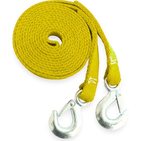 Cuerda de remolque de acero, correa de remolque para coche, 4 m, 1,5 toneladas (1/5)