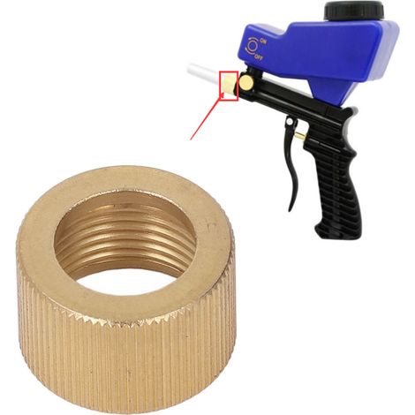 Écrou de blocage de la buse du pistolet de sablage pour pistolet de sablage AS118 (1/5)