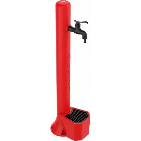 Sined Acqua Kit Compuesto Por Fuente y Cubo De 5 Litros Fabricado En Polietileno Fácil Montaje Rojo (1/4)