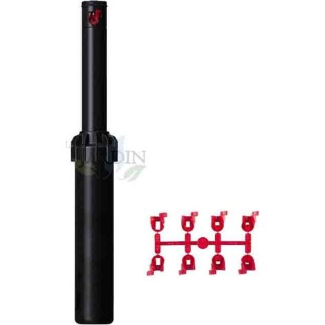 Arroseur turbine Hunter PGJ-06 1/2'', portée de 4,3 à 11,6 mètres. Filetage femelle 1/2'' Arrosage professionnel de jardin (1/5)