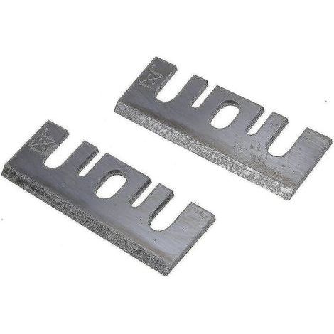 2 HSS-Handhobelmesser, kompatibel mit Hitachi F20a
