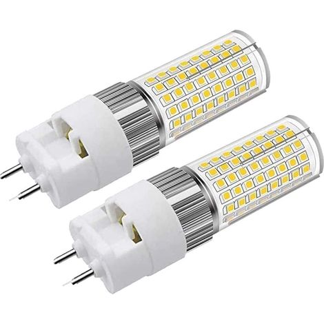 G12 16 W warmweiße LED-Glühbirne, Doppelstift-Maisbirne (entspricht 150 W Halogen/Glühlampe), 3000 K, 1600 Lumen, Flutlicht-Deckenleuchte für Zuhause, Straße, Garage, Landschaft, Lager, 2 Stück (1/5)