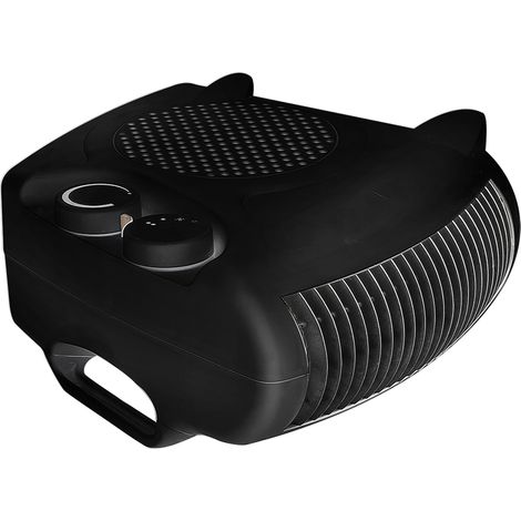 Calefactor Negro Horizontal y Vertical 1000/2000W Kuken (1/2)