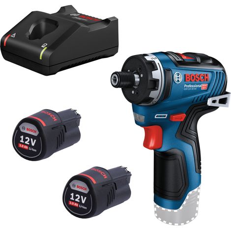 Avvitatore a batteria Bosch GSR 12V-35 HX con 2 batterie da 3,0 Ah + caricabatterie in scatola (1/10)