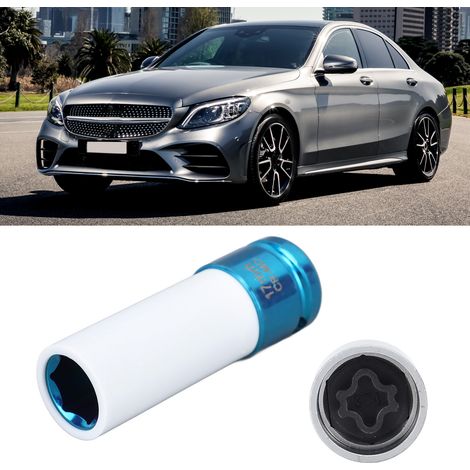 Clé antivol pour écrou de roue Mercedes-Benz numéro 304 avec douille (1/5)