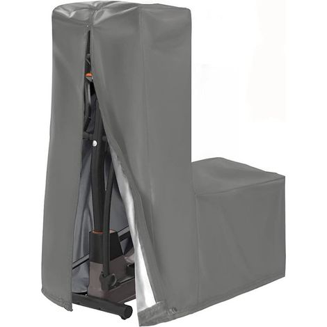 Housse de protection robuste pour vélos elliptiques, durable et adaptée à une utilisation intérieure et extérieure (Dimensions : 210D : 140 x 64 x 165 (1/2)