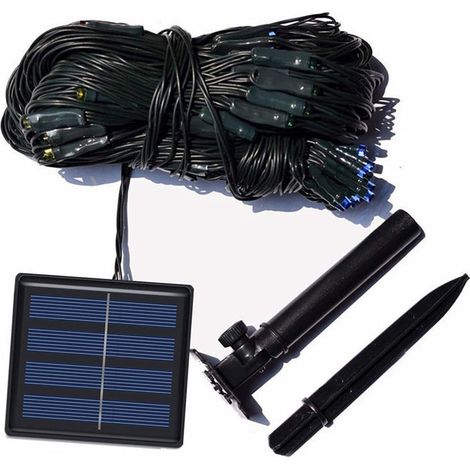Guirlande lumineuse 120 LEDs filet pour intérieur extérieur décoration de Noël illumination [Classe énergétique A]
