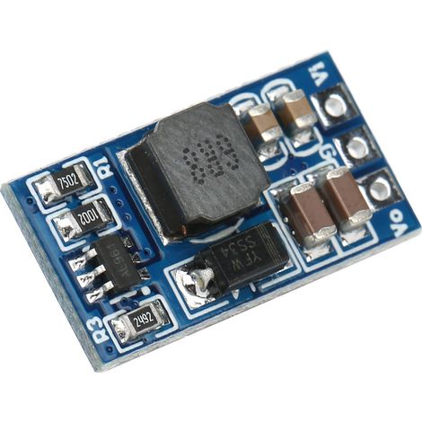 Deux modules convertisseurs DC-DC élévateurs pour moteurs LED, 7W 2,6-5,5V vers 5V/6V/9V/12V ND0412SA (5V sans broche). (1/5)