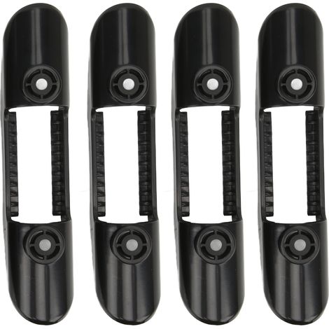 Support de pagaie universel en plastique ABS pour kayak, bateau ou bateau, avec vis, noir (1/5)