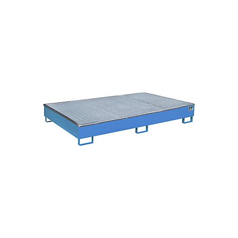 Cubeta de fondo con recipiente interior de PE para estanterías 