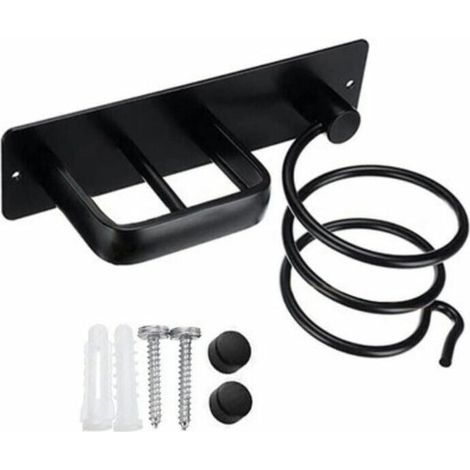 Support lisseur cheveux avec rangement câble (1/3)