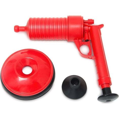 YMYNY Pistolet nettoyeur haute pression, déboucheur de canalisations de toilettes, déboucheur manuel à air comprimé - (1/4)