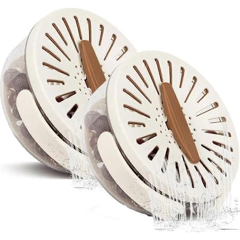 Lot de 2 passoires de cuisine pour fruits et légumes, avec filtre intégré. (1/5)