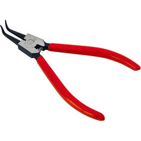 Pince coudée 175mm pour circlips extérieurs - AUTOBEST (1/2)
