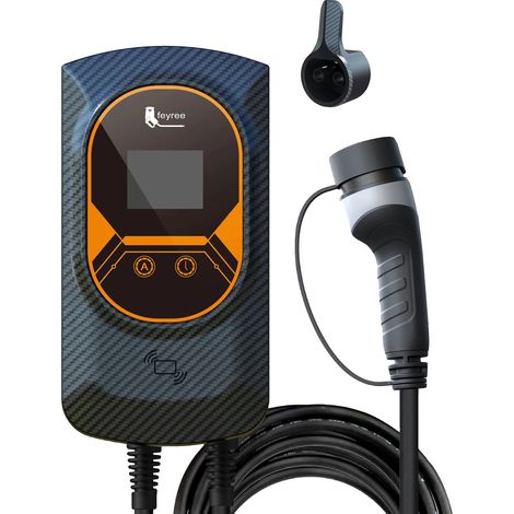 Chargeur EV, 7,6KW/11KW/22KW de puissance, contrôle intelligent par application (1/2)