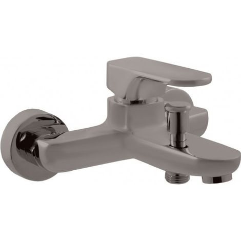 Mitigeur baignoire YUKON laiton gris métal brossé-Gris-Gris-15 -- (1/2)