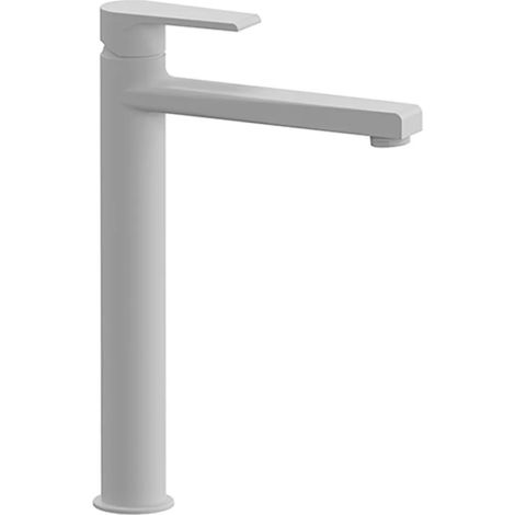 Miscelatore lavabo alto Mariani serie Artic in ottone bianco opaco (1/5)