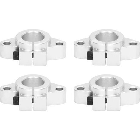 Support de guidage de rail en alliage d'aluminium (lot de 4) pour système de guidage linéaire d'équipement de précision SHF20 (1/5)