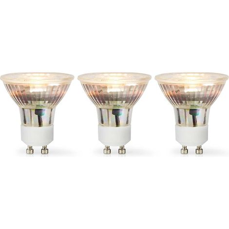 Led lampe gu10 spot 45 w 345 lm 2700 k varm vit retrostil 3 deg