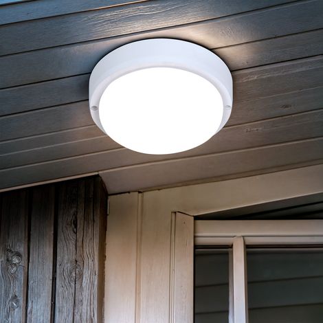 Plafoniera LED 15W Circolare per Esterni Ø140 mm IP65 Hublot White 6500K Bianco Freddo