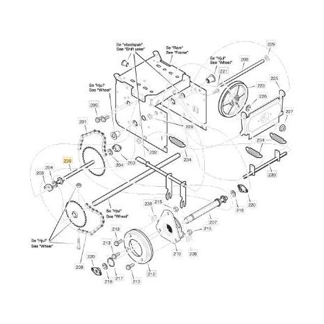 INTERMEDIO. PIGNONE ORIGINALE STIGA - 1812-1751-01