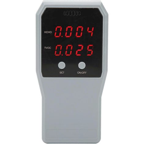 DC2,5–3,2 V AMSJ Formaldehyd-Detektor HCHO TVOC-Tester Luftqualitätsmonitor für Zuhause und Büro
