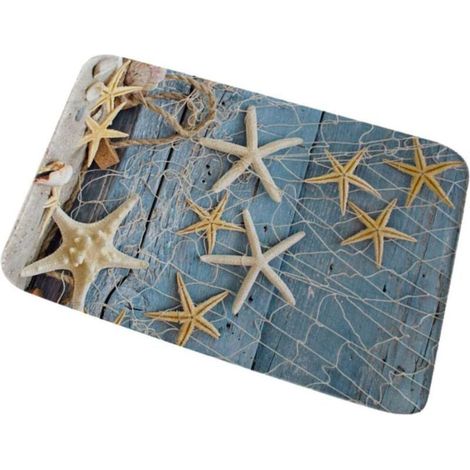 3D Paillasson Bienvenue Tapis d'Entrée Tapis de Bain Antidérapant Tapis de Sol pour Maison Cuisine 4060 (1/2)
