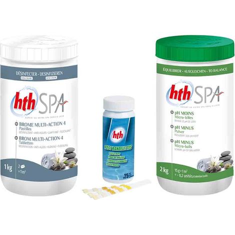 Kit de démarrage brome pour spa - HTH