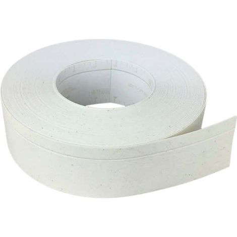 Strait-Flex Kantenprofil L-Bead 100, flex Winkel Weiß, hoher Kantenschutz, für An- und Abschlüsse im Trockenbau, 1 Rolle á 30,5m
